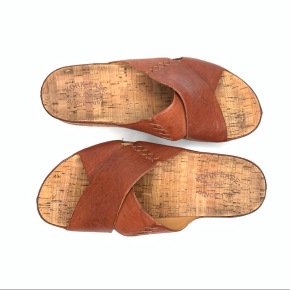 Kork-Ease | Shoes | Korkease Tutsi Crossband Sandals Tan Size 9 | Poshmark